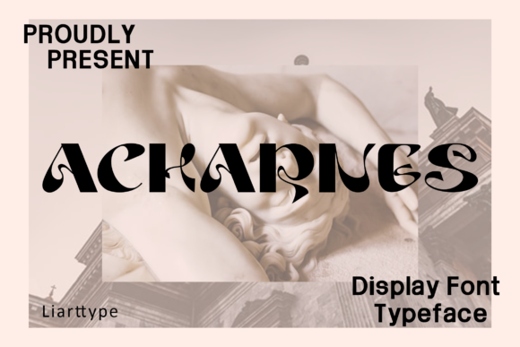 Archanes: A Bold Display Font for Modern Web Design