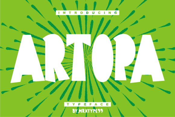 Artopa: A Bold Display Font That Commands Attention