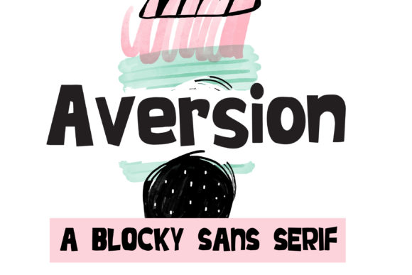 Aversion: A Display Typeface That Holds the Page