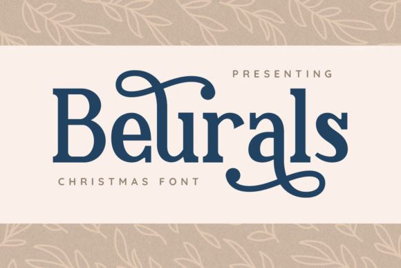 Beurals: A Vintage Display Font for Polished Branding