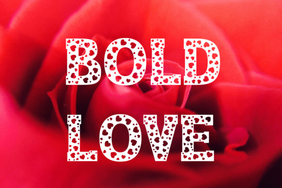 Bold Love: A Display Typeface for Editorial Impact
