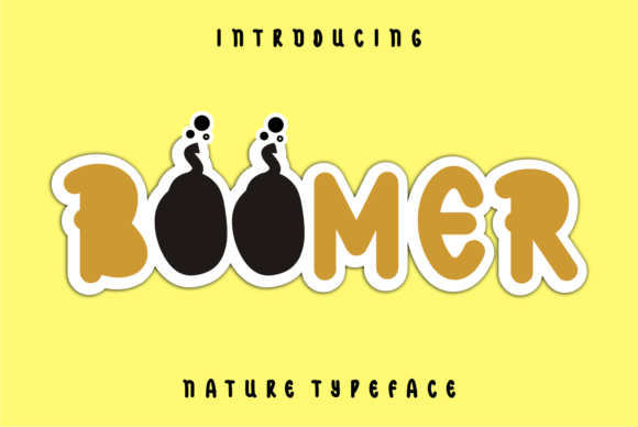 Boomer Display Font: Bold Typography for Digital Brands