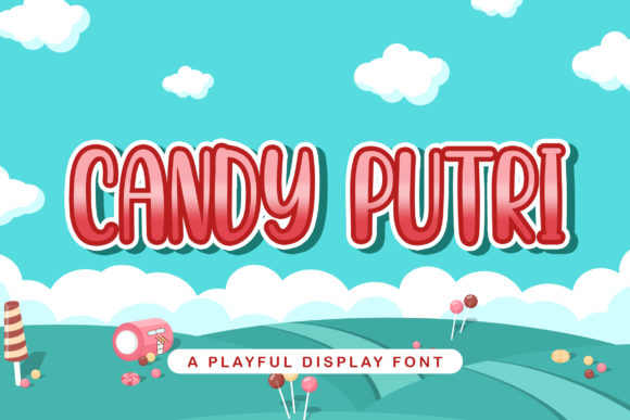 Candy Putri: A Playful Display Font for Handmade Products