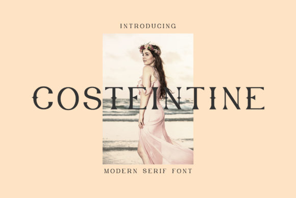 Costeintine – Modern Serif Font for Digital Creators