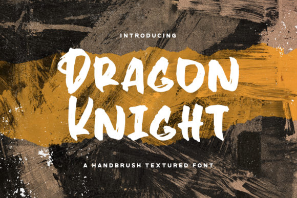 Dragon Knight: A Bold Display Font for Editorial Projects