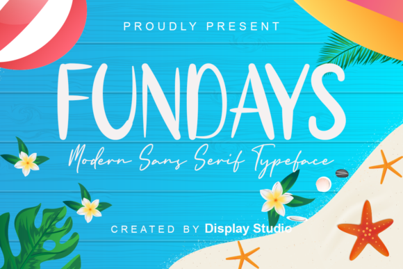 Fundays: A Friendly Display Font for Modern Publishing