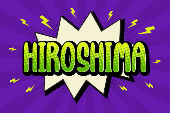 Hirochima: A Bold Retro Display Font for Makers and Crafters