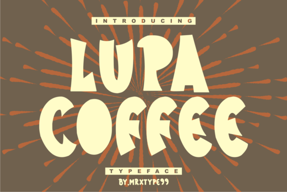 Lupa Coffee: A Bold Display Font for Editorial Projects