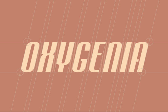 Oxygenia: The Bold Display Font for Handmade Product Design